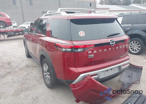 2022 Nissan Pathfinder Sl 4Wd from USA, damaged, VIN 5N1DR3CC3NC222919